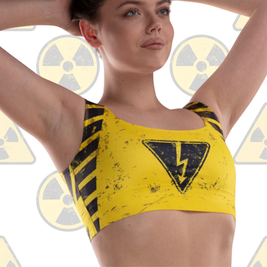 Memème Women's Ultra-Comfortable Urban Geeks Members Only Crop Top - Original Prints and Breathable Fabric