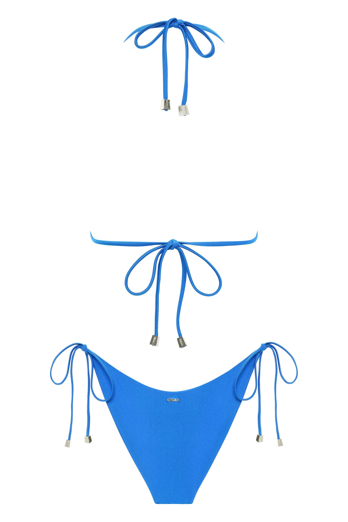 Blue Diana Bikini Top