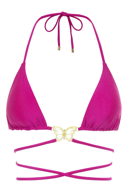 Mariposa Top in black-shimmer