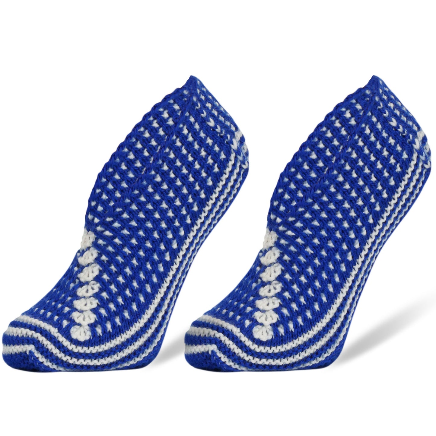 Crochet Hand Knit Slippers for Women Socks 1 Pair Shoe Size 5-7