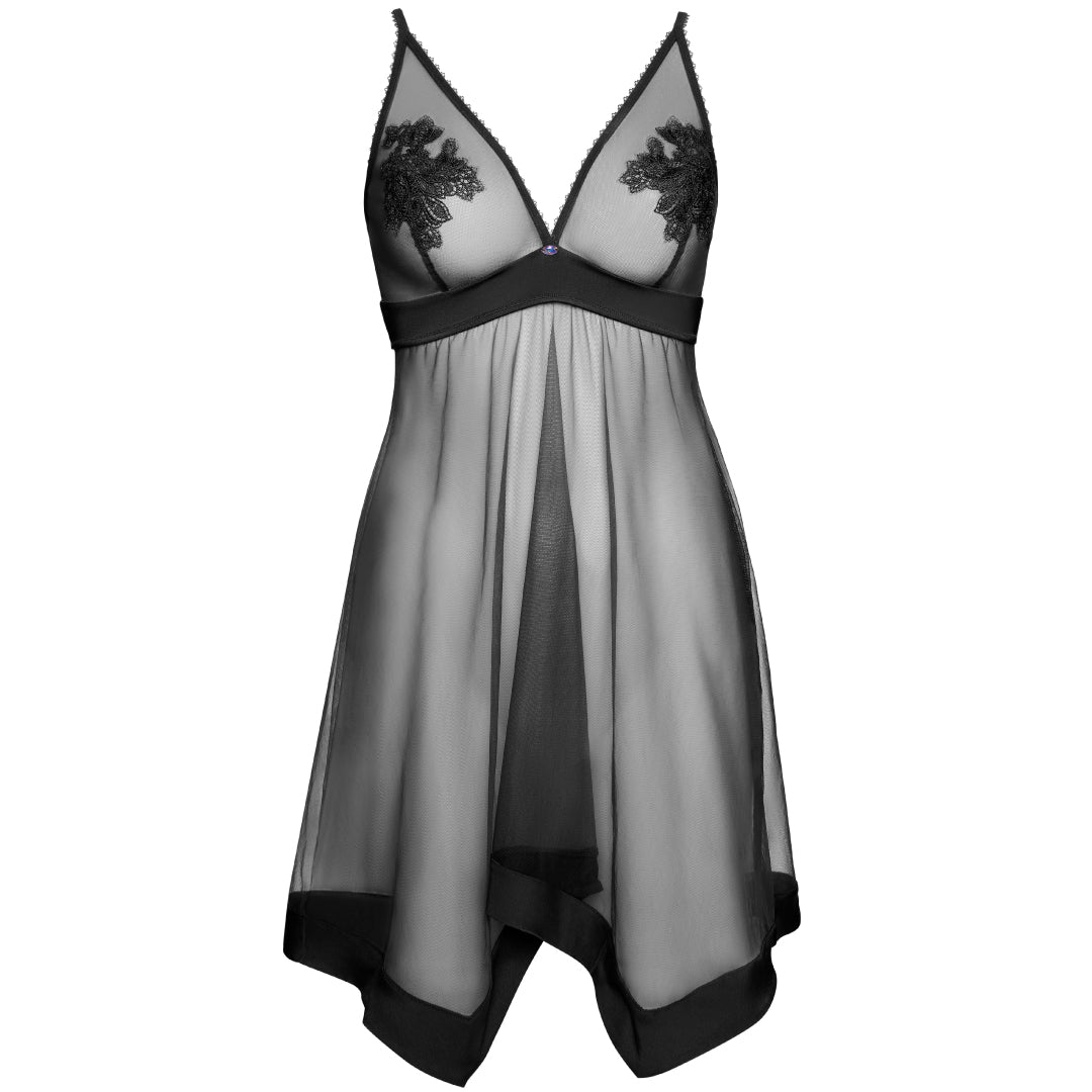 Lisca Peony Sheer Mesh Wireless Babydoll