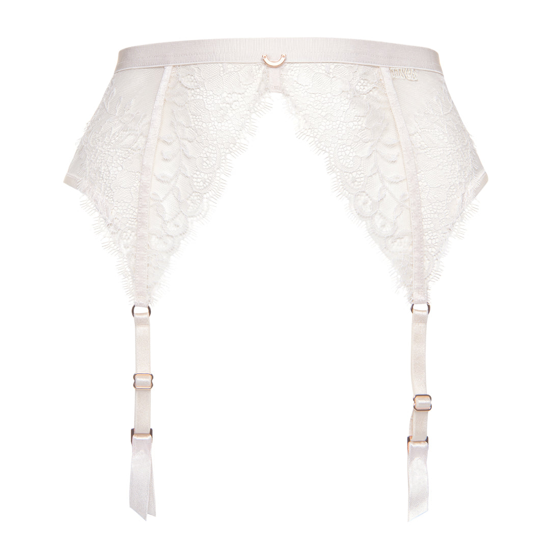 Lisca Rose Sheer Lace Garter Belt