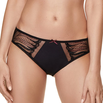 Gorteks Salve Semi Sheer Lace Bikini Panty
