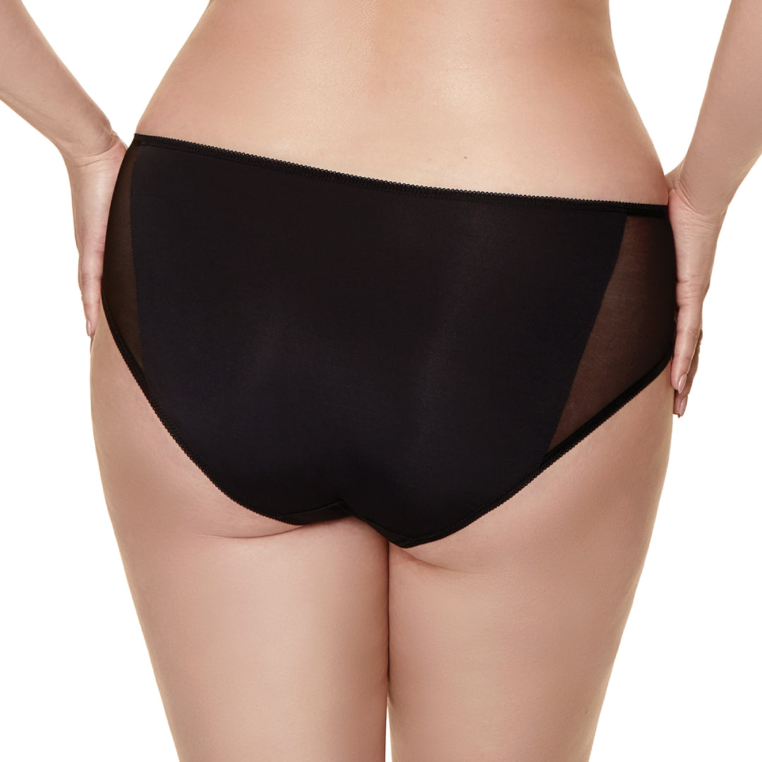 Gorteks Salve Semi Sheer Lace Bikini Panty