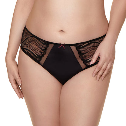 Gorteks Salve Semi Sheer Lace Bikini Panty