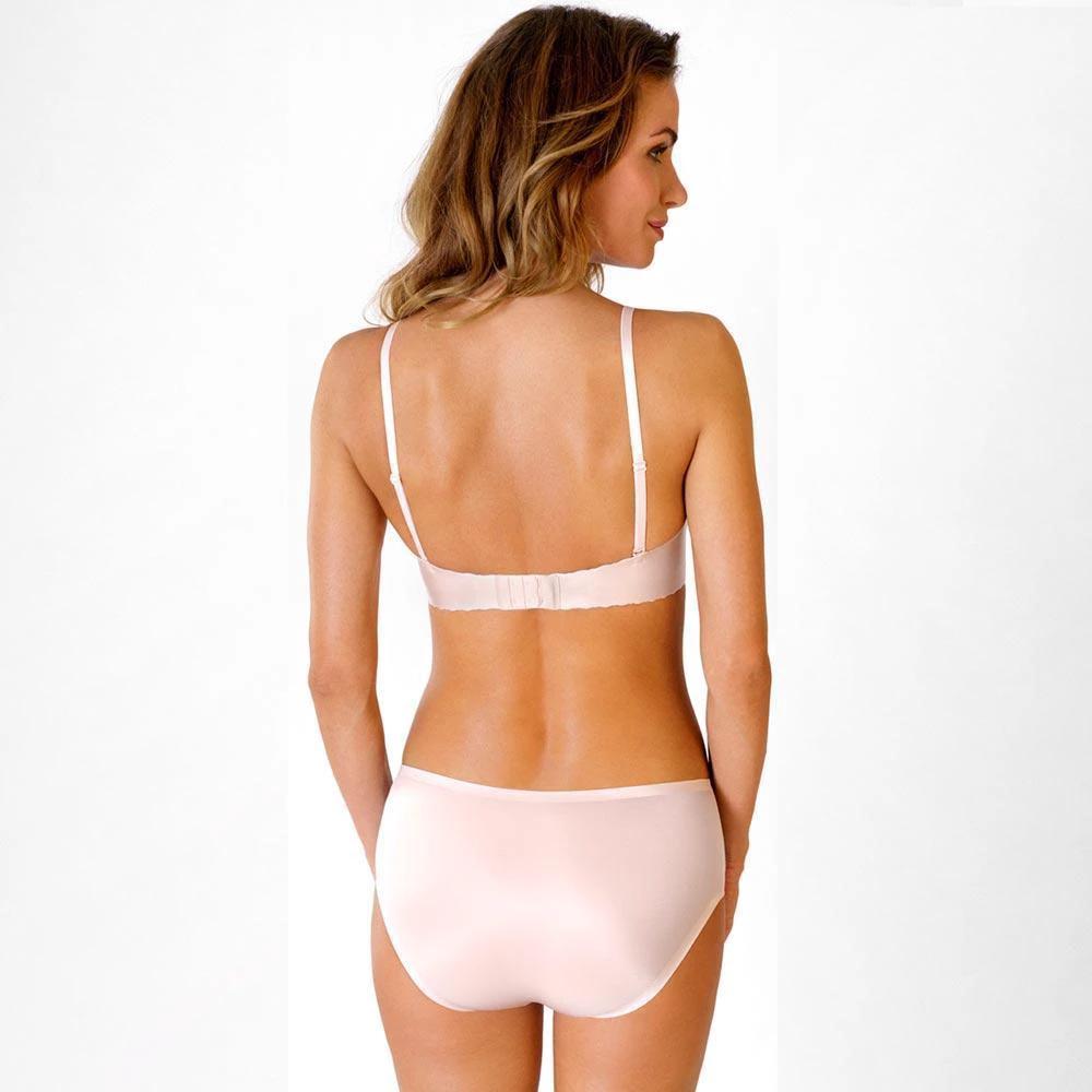 Rosme Invisible Strapless Molded Cup Balconette Bra by Rosme Lingerie