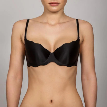 Rosme Invisible Seamless Molded Demi Cup Bra by Rosme Lingerie