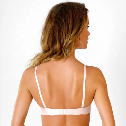 Rosme Invisible Seamless Molded Demi Cup Bra by Rosme Lingerie