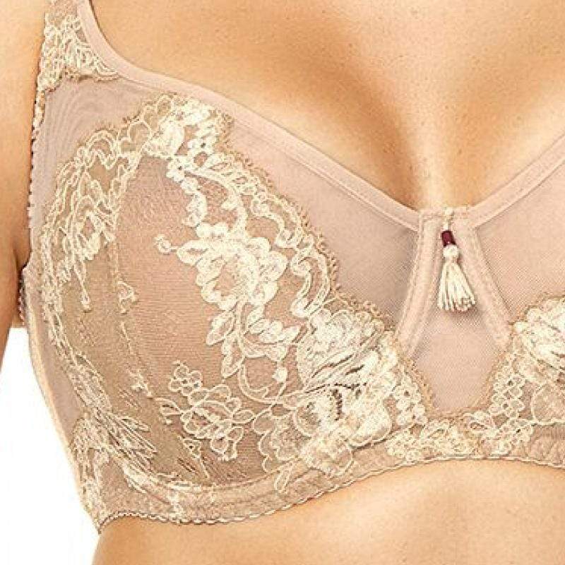 Kinga Glow Semi-Sheer Full Busted Bra