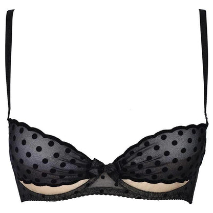 Axami Seductive Dots Sheer Demi Bra by Axami Lingerie
