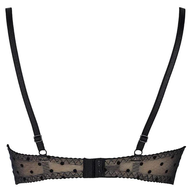 Axami Seductive Dots Sheer Demi Bra by Axami Lingerie