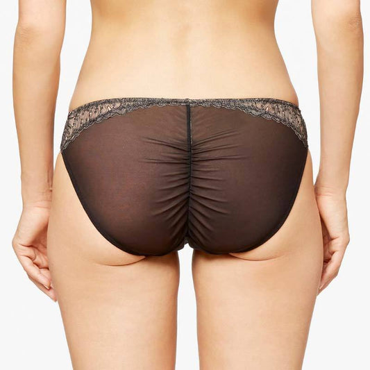 Tassel Poise Sheer Bikini Lingerie Brief