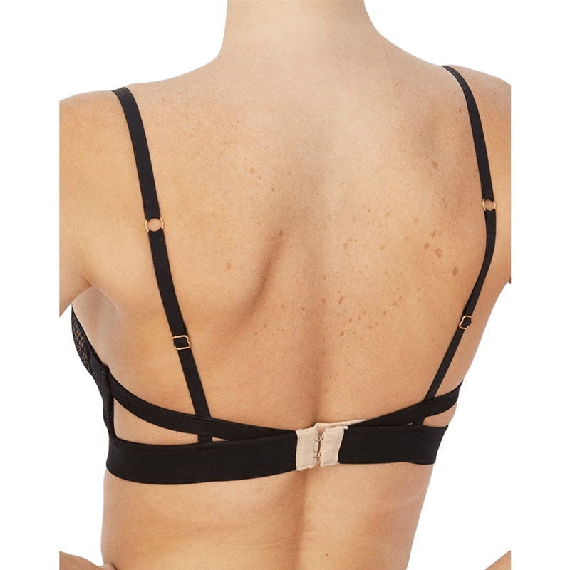 Addiction Moulin Sheer Mesh Demi Bra