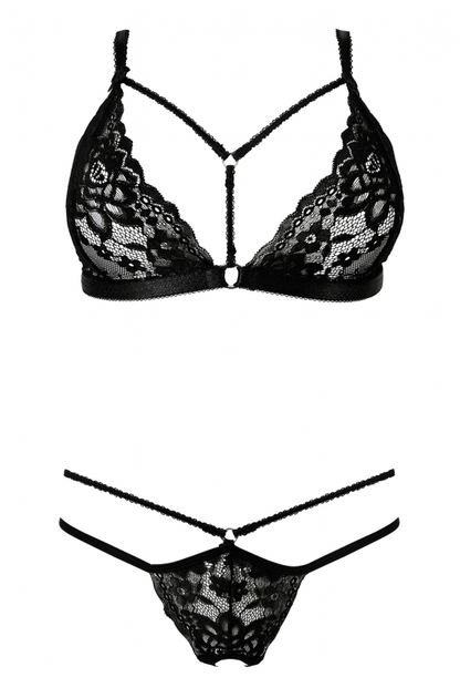 Anais Alcyone Strappy Triangle Bra & String Panty Set-2