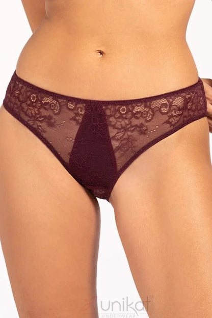 Sheer Mesh Lace Low Rise Bikini Panty Caro by Unikat Lingerie