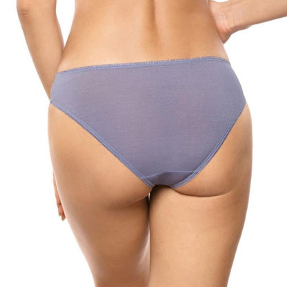 Gorteks Aspen Sheer Embroidered Lace Bikini Panty