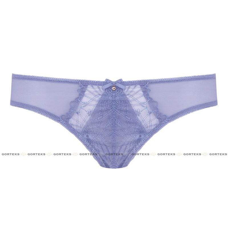Gorteks Aspen Sheer Embroidered Lace Thong Panty