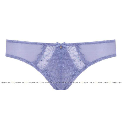 Gorteks Aspen Sheer Embroidered Lace Thong Panty