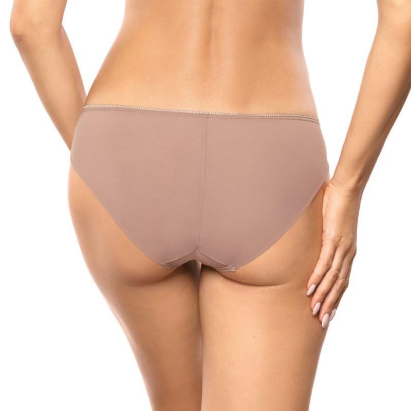 Gorteks Dakota Sheer Floral Embroidery Bikini Panty