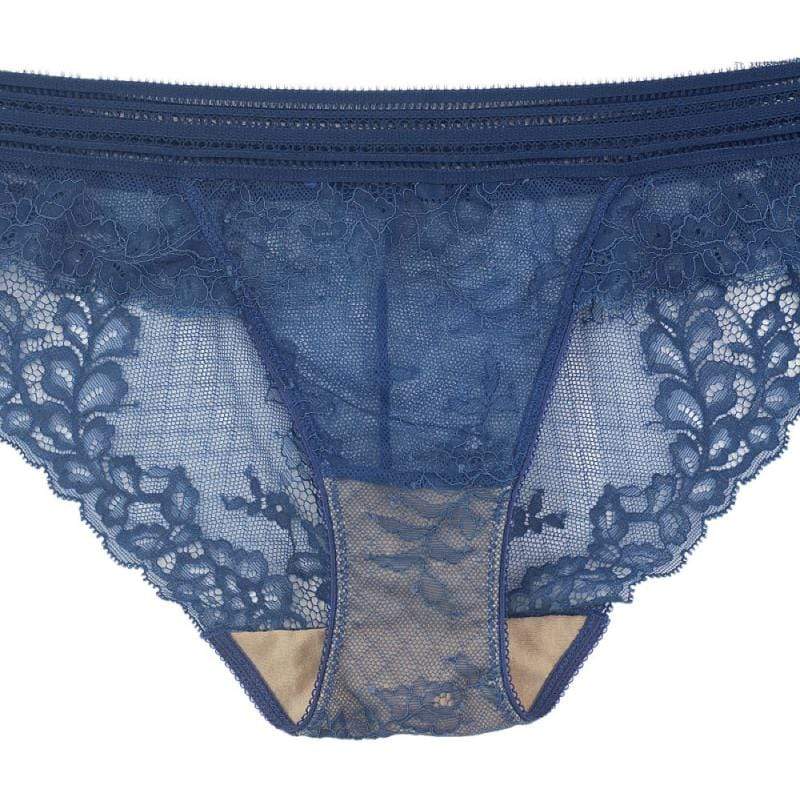 Sheer Lace Bikini Panty Sawren Wish