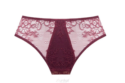 Sheer Mesh Lace Low Rise Bikini Panty Caro by Unikat Lingerie