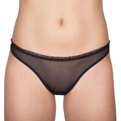 Sheer Mesh Thong Panty Tango by Rosme Lingerie
