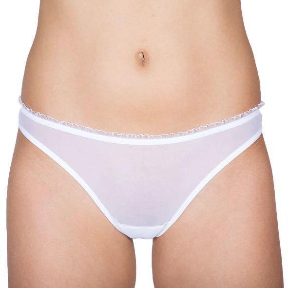 Sheer Mesh Thong Panty Tango by Rosme Lingerie