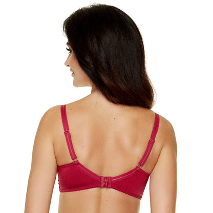 Sheer Mesh Embroidery Full Coverage Bra Gorteks Sierra by Gorteks Lingerie