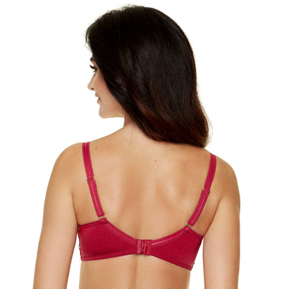 Gorteks Sierra Sheer Mesh Embroidery Full Coverage Bra