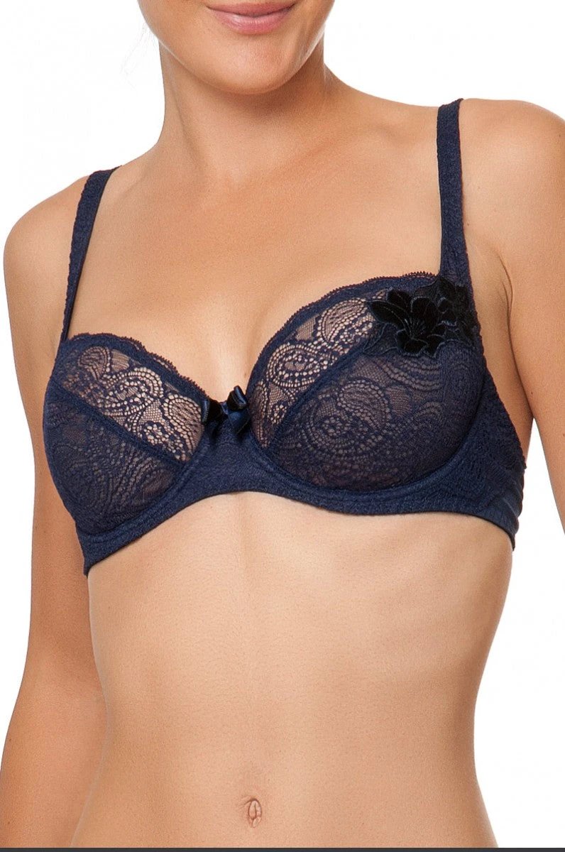 Lise Charmel Fleur De Kerala Sheer Lace Three-Quarter Bra by Lise Charmel