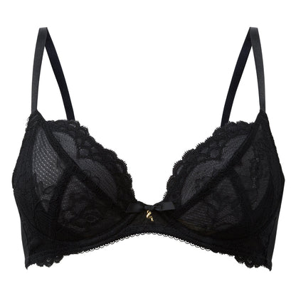 Gossard Superboost Lace Black Plunge Bra