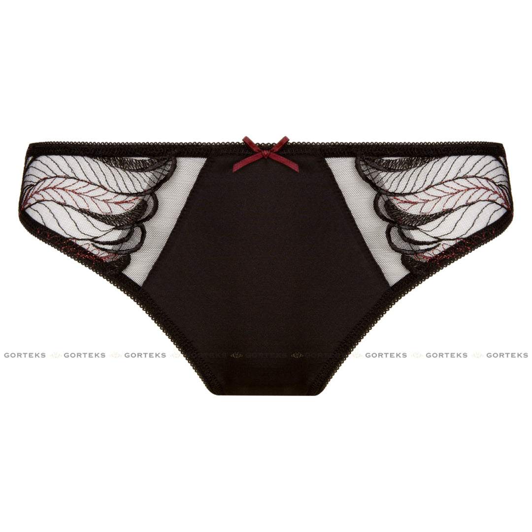 Gorteks Salve Semi Sheer Lace Thong Panty
