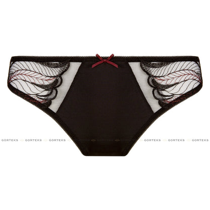 Gorteks Salve Semi Sheer Lace Thong Panty