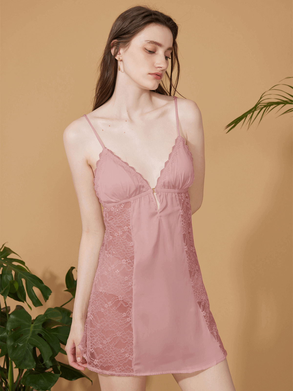 Short Robe Set Exotic Pajama 2 Pcs