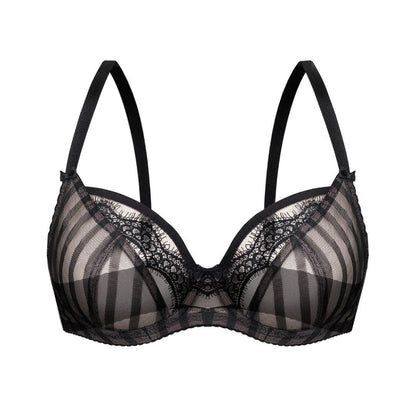 Sheer Soft Full Figure Underwire Bra Stefani by Unikat Lingerie