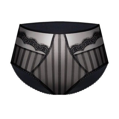 Sheer See Through High Waist Brief Panty Stefani by Unikat Lingerie