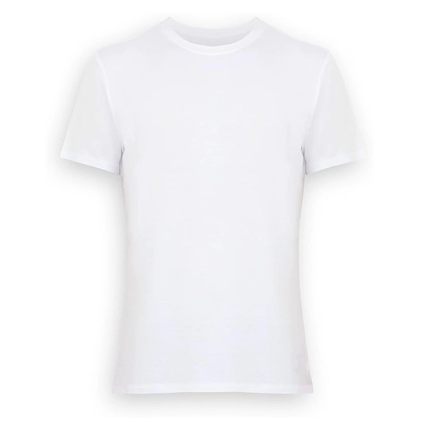 Premium T-Shirts for Men Rayon Made from Bamboo Crewneck Undershirt Tees Moisture Wicking 1 Pack by M.O.S