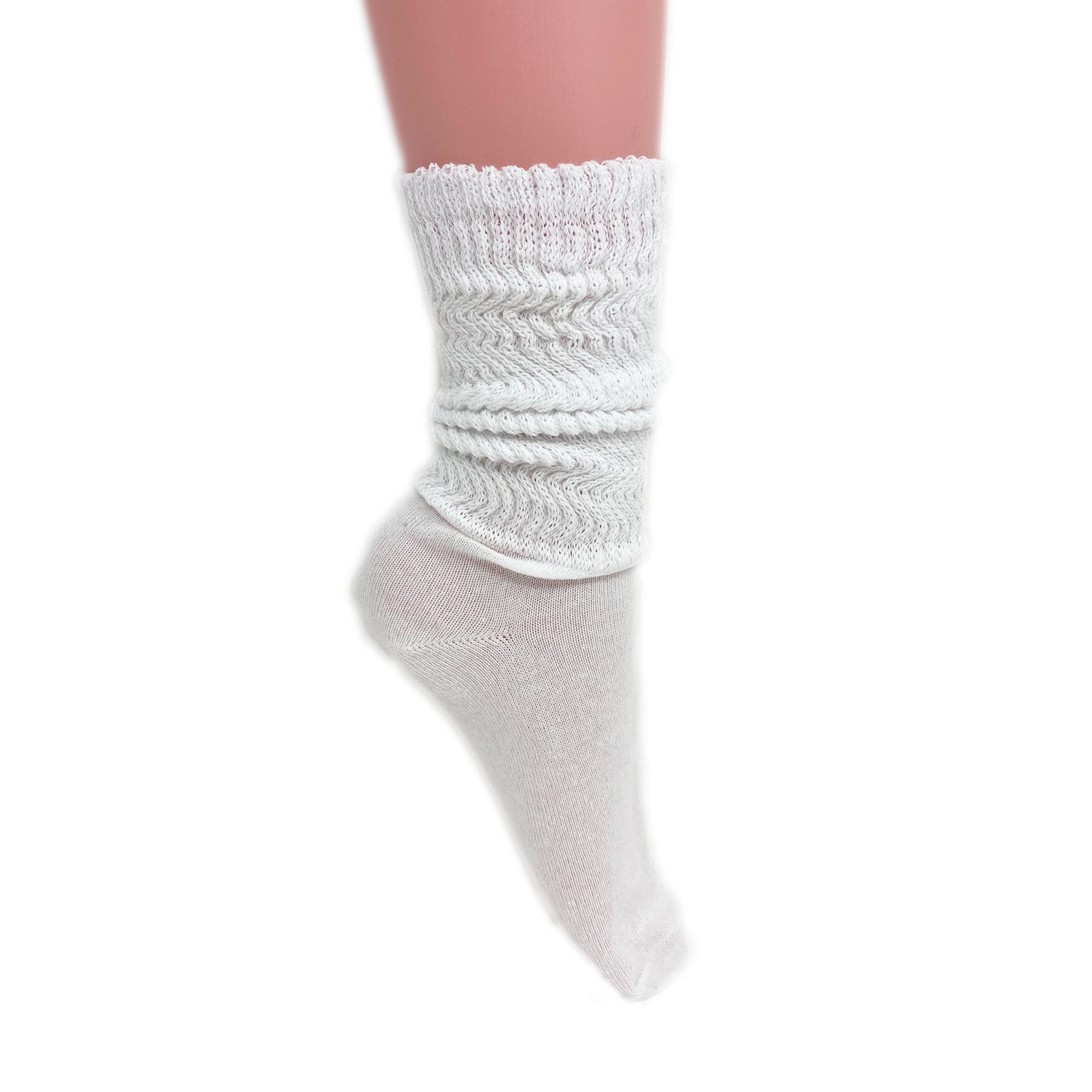 Women's Cotton Lightweight Slouch Socks  Extra Thin 1 Pair Soft and Breathable-5
