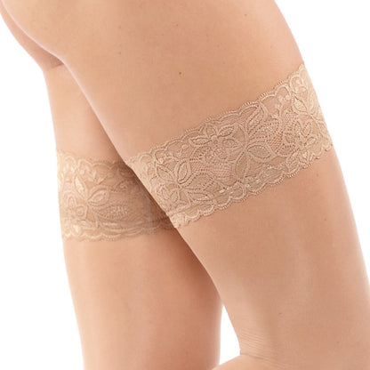 Gorteks Stockings Elegant Lace Hold-Up Bridal 15 Den